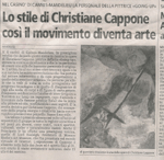 "Journal La Stampa, Mandelieu 2003"