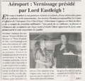 "Journal Petit Nicois / Aeroport 2002"