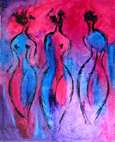 'Oil on canvas, format 25F"
